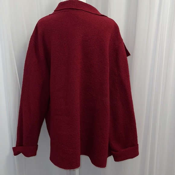 TWO STAR DOG TSD 100% Wool Sweater Cardigan Jacket Size XL - Picture 5 of 7